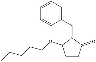 5-(Pentyloxy)-1-[benzyl]pyrrolidin-2-one Structure