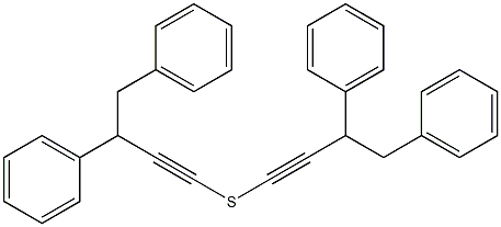 Phenyl(4-phenyl-1-butynyl) sulfide Structure