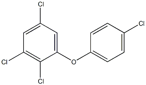 2,3,5-Trichlorophenyl 4-chlorophenyl ether Structure