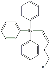 (Z)-4-(Triphenylgermyl)-3-buten-1-ol 구조식 이미지
