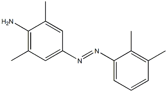 4-(2,3-Xylylazo)-2,6-dimethylbenzenamine 구조식 이미지