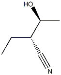 (2S,3S)-2-Ethyl-3-hydroxybutanenitrile 구조식 이미지