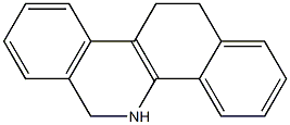 5,6,11,12-Tetrahydrobenzo[c]phenanthridine Structure
