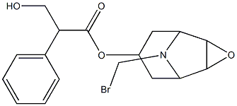 Scopolamine bromide Structure