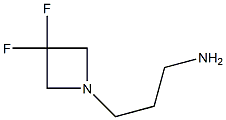 3-(3,3-difluoroazetidin-1-yl)propan-1-amine Structure