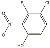 4-Chloro-3-fluoro-2-nitro-phenol Structure