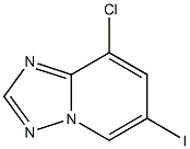 8-Chloro-6-iodo-[1,2,4]triazolo[1,5-a]pyridine Structure