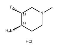 (3R,4S)-3-fluoro-1-methylpiperidin-4-amine dihydrochloride Structure