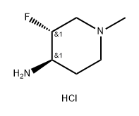 (3R,4R)-3-fluoro-1-methylpiperidin-4-amine dihydrochloride Structure