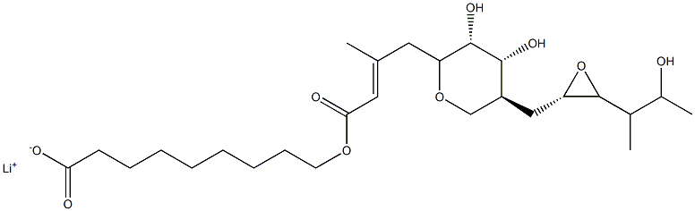 Mupirocin lithium salt Structure