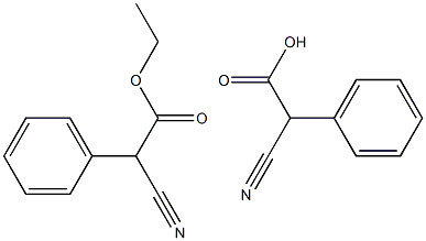 ETHYL PHENYLCYANOACETATE Phenyl cyanoacetate 구조식 이미지