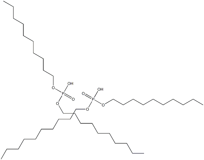 DIDECYL PHOSPHATE Di-decyl phosphate Structure