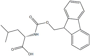 FMOC-L-Leucine 구조식 이미지