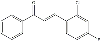 4Fluoro-2-ChloroChalcone Structure