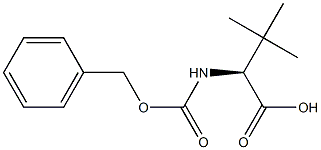 CBZ-L-tert-leucine Structure