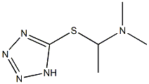 1-dimethylaminoethyl-1,2,3,4-tetrazol-5-thiol Structure