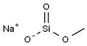 Sodium methyl siliconate alcohol Structure