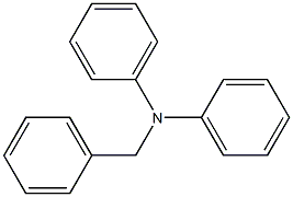 N,N-diphenylbenzylamine 구조식 이미지