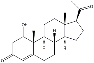 Hydroxyprogesterone 구조식 이미지