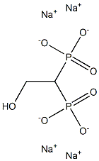 Sodium hydroxyethylidene diphosphonate 구조식 이미지