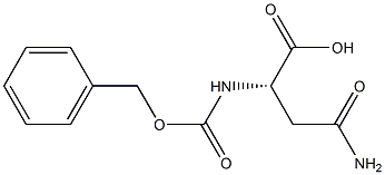 CBZ-asparagine Structure