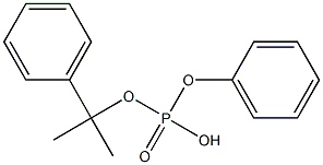 Cumyl phenyl phosphate Structure