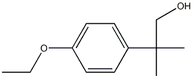 2-(4-ethoxyphenyl)-2-methylpropanol Structure