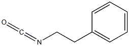 Phenylethyl isocyanate Structure