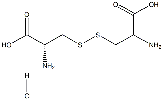 Cystine hydrochloride 구조식 이미지