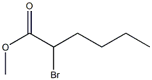 Methyl 2-bromohexanoate 구조식 이미지