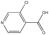 3-chloroisonicotinic acid Structure