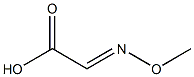 Methoxyiminoacetic acid 구조식 이미지