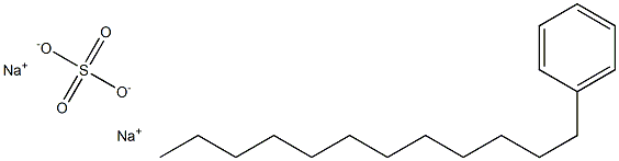 Sodium dodecylbenzene sulfate Structure