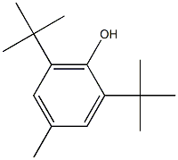 2,6-di-tert-butyl-p-methylphenol Structure