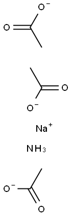 Sodium nitrogen triacetate Structure