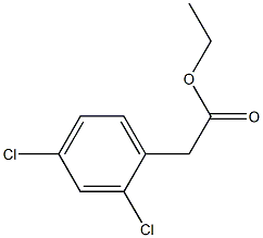 Ethyl 2,4-dichlorophenylacetate 구조식 이미지