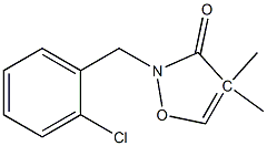 2-[(2-chlorophenyl)methyl]-4,4-dimethyl-3-isoxazolone Structure