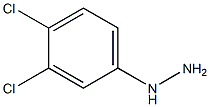 3,4-Dichlorophenylhydrazine 구조식 이미지