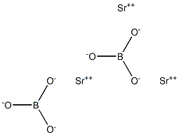 Strontium borate Structure