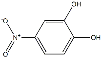 3,4-dihydroxynitrobenzene 구조식 이미지