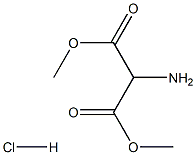 Aminomalonic acid dimethyl ester hydrochloride Structure
