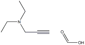 Diethylaminopropyneformicacidsalt Structure