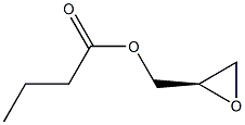 R-n-butyrate glycidyl ester Structure