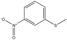 3-Nitrothioanisole Structure