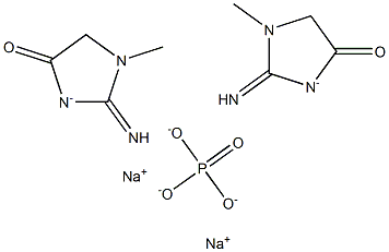 Phosphate creatinine disodium salt 구조식 이미지