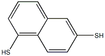 1,6-naphthalene dithiol Structure