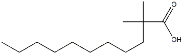 a,a-DimethylundecanoicAcid 구조식 이미지