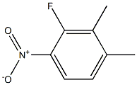 2-Fluoro-3,4-dimethyl-1-nitrobenzene 구조식 이미지