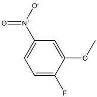 3-Methoxy-4-fluoronitrobenzene Structure