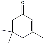 3,5,5-TRIMETHYLCYCLOHEXENE-1-ONE 구조식 이미지